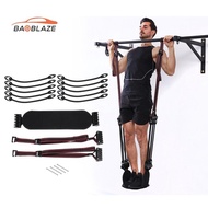 [Baoblaze] Pull up Resistance Band Strength Training Elastic Rope Assistance Band Bar