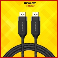 【1YrWarranty】Mcdodo Gaming DP 4K Display Port To Display port DP Male to Male Mini DP to DP Cable 2 