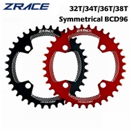 ZRACE BCD96  Chainrings Chainwheels Symmetrical ChainringsAL7075 CNC process Vickers-hardness 15+ fo