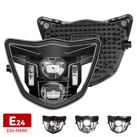 For Yamaha WR 250F/400F/426F/450F TTR110E XTZ 150 125 YZ 250F/X 65 85 Headlight Motos LED Headlight 