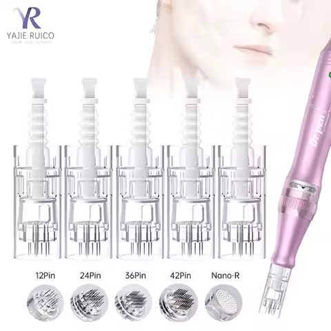 10/30/50PCS Dr Pen N2/M5/M7Needle 12/36/42 Bayonet Cartridge Skin Tattoo Nano Needle Disposable Ster