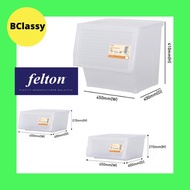 Felton Iconic Storage Box Cabinet Drawer Organizer Storage Box Stackable Storage Box Flip Container Plastic Storage Box