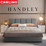 พร้อมส่ง!! MR.CARLINO: เตียง โครงเตียง หรูหรา คุณภาพดี ราคาถูก ขนาด 5 ฟุต (HANDLEY Divan Queen Bed F