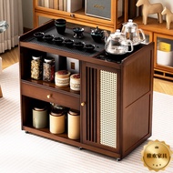 Movable Small Tea Table Tea Cabinet Household Balcony Tea Table Tea Table Integrated Tea Table Table