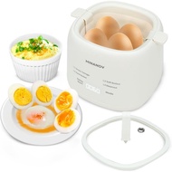 Egg Maker - Electric Egg Cooker with Auto Shut Off and Alarm- Egg Maker Machine for Hard Boiled, Sof