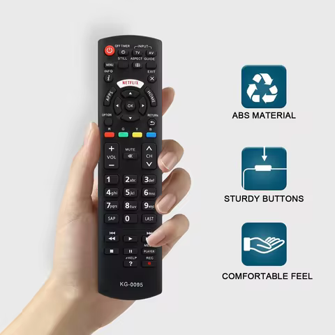 Universal Remote Control for Panasonic Tv Remote Control Works for All Panasonic Plasma Viera Hdtv 3