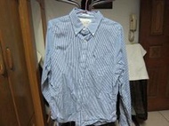 Abercrombie &amp; Fitch AF A&amp;F 條紋 襯衫~L