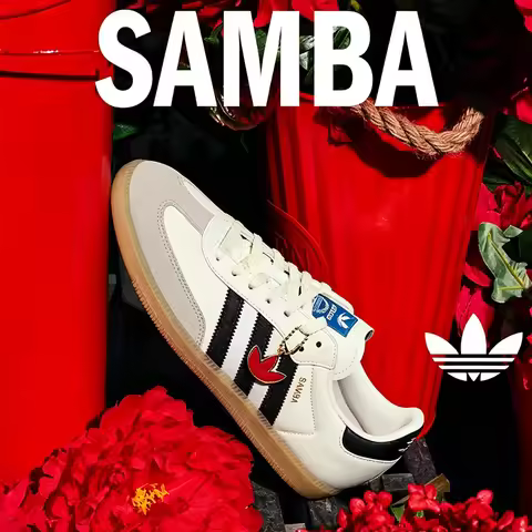 ADIDAS SAMBA OG 2026 new Fashionable Minimalist Comfortable Lightweight Daily Commuter Sports Sneake