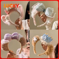 LUCKY SHOP LUCKY SHOP Belle Headband Cartoon Plush Hair Accessories