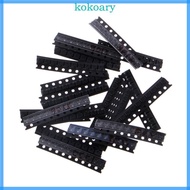 KOK 180 Pcs 18 Values SMD Transistor Assorted Kit SOT-23 2N2222 S9013 S9014 S9015 S9