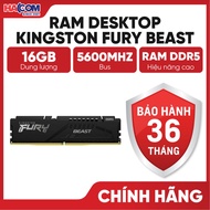 [Genuine] PC RAM 8GB/16GB Kingston Fury Beast DDR4/DDR5 3200/5600/6000MHz - HACOM PC