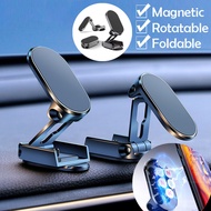 Magnetic mobile phone holder Foldable magnetic mobile phone holder 360 ° rotary multi-function mobile phone holder Car panel holder