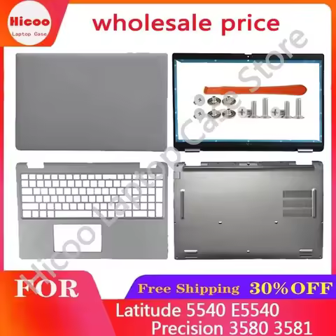 New FOR DELL Latitude 5540 E5540 precision 3580 3581 laptop LCD back cover/front frame/palm rest/bot