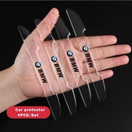 [Ready Stock] 4pcs/set BMW Transparent Car Door Anti-Collision Bumper Strip Door Edge Protector Geta