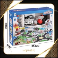 Um57 edf-62 KT78 toy car eject car track with multifunction map bag six six zero car track Best Sell