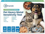 5Strands Pet Heavy Metal Sensitivity Test, at Home Hair Sample Test for Dogs and Cats, Identify Envi