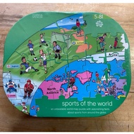 Marks & Spencer Sports of the World | World Map Puzzle | Jigsaw Puzzle | Ages 5-8