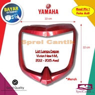 [PROMO] List Lampu Depan Vixion New NVL 2012 2013 2014 2015 Awal - Cover Lislampu Ring Head Kedok La