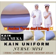 💥 Factory Direct Sales💥3.5m Double-Faced Thai Cotton Fabric/Nurse Uniform Fabric/Kain Dua Muka/Kain 