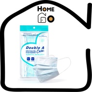 Double A Care แบบซอง หน้ากากอนามัยทางการแพทย์ (SURGICAL MASK 3 PLY) แพ็ค 10 ชิ้น