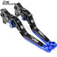 MAKAZBI Motorcycle Folding Handbrake Brake Clutch Levers CNC Aluminum For YAMAHA YZF-R25 YZFR25 YZF