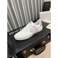 Shoes  G1VEN white w purple square logo sneakers men  shoes kasut lelaki