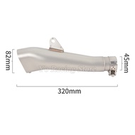 Kcfb ระบบไอเสียรถจักรยานยนต์ Slip-On สำหรับ Yamaha YZF-6R R6 YZF 6R Moto ท่อไอเสียหลบหนีแก้ไขการเชื่