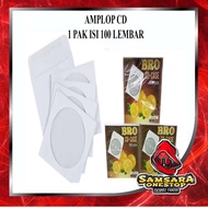 CD/DVD Pocket contents 100 CD Envelope/DVD