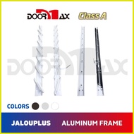 ▼ ⊙ ☌ DOORMAX Jalouplus CLASS A Aluminum Jalousie Window Frame (Analok/Anodize/White)