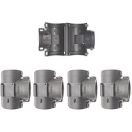 Wire Loom Tee Connector Openable Convolute Tubing T Fitting for 3/8" Conduit (5-Pack)