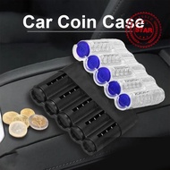 Transparent/black Car Coin Case Portable Coin Separation Coin Box Box Car A9n7