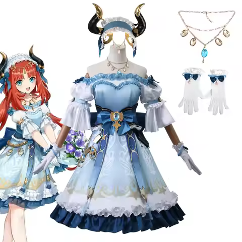 Nilou Co-branded Cosplay Costume Exotic Dance Dress with Veil Full Set for Comic Con
