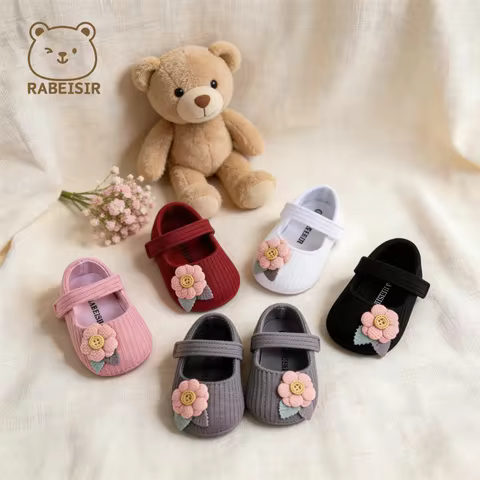Baby Step Shoes Baby's First Pair of Toddler Shoes Baby Shoes Breathable Non-slip Girls Fashion Shoe