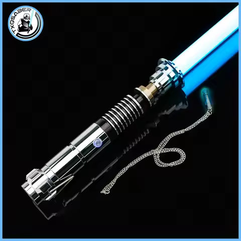 TXQ Luke V1 RGB NoePixel laser sword Smooth Swing Metal Hilt lightsaber Bluetooth Control Colors Cha