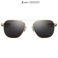 RANDOLPH - Aviator - Military Special Edition - 23k Gold แว่นกันแดด แว่นตาทรงนักบิน