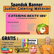 BANNER BANNER FOR FOOD CATERING SALE