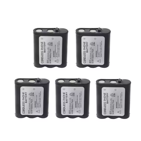 3.6V 1500mAh NI-MH Rechargeable Cordless Home Phone Battery for Panasonic P511 P-P511 PP511 P-P511A 