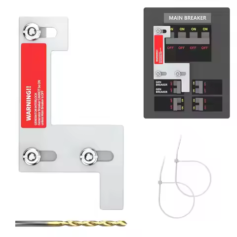 Generator Interlock Kit Fit for ITE, Murray, Gould, Thomas, Siemens and Betts, 150 or 200 Amp Panels