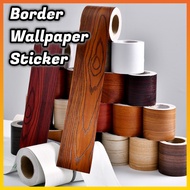 DIY Self-adhesive Baseboard Floor Skirting Line Decal Waterproof Waist Line Wallpaper Home Decoration Sticker