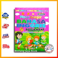 Buku Bahasa Inggris Untuk Anak - Buku Pintar Belajar Bahasa Inggris Untuk PAUD dan TK 48 Halaman