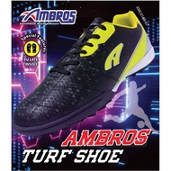 [Kids Hockey Shoes] AMBROS Junior Predator Turf Shoes (for Hockey & Golf) (Black/Neon Green)