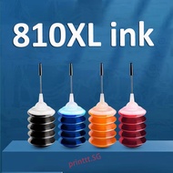 For Canon PG-810 810 / PG-810XL 810XL / CL-811 811 / CL-811XL 811XL Refill Ink MP237, MP245, MP258, 