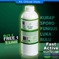 ☝PA 50ppm Pure Colloidal Nano Silver Nano Perak Pes fungus bacteria cat dog sporo ubat kurap kucing 