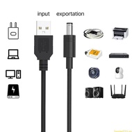 SUN USB to DC5V Converter Adapter Cable 10 Adapters USB To DC5V Jacks Charging Cable