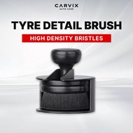 CARVIX | Tyre Waxing Detail Brush Portable Tyre Polish Brush Tire Wax Applicator Soft Brush