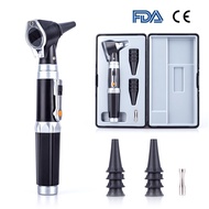Professional Otoscopio Diagnostic Kit With 8 Tips Medical Home Doctor ENT Ear Care Endoscope LED Por