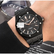 Aibi Quartz Movement Pointer Steel Band Waterproof Men's Business Watch