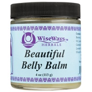 WISE WAYS HERBALS Beautiful Belly Balm, 4 OZ