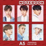 Kpop Notebook A5 Size 14.6 cm x 21cm BTOB 8th Mini Album