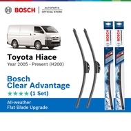 Bosch Clear Advantage U Hook Wiper Set for Toyota Hiace Van KDH200 (BCA22"/BCA22")